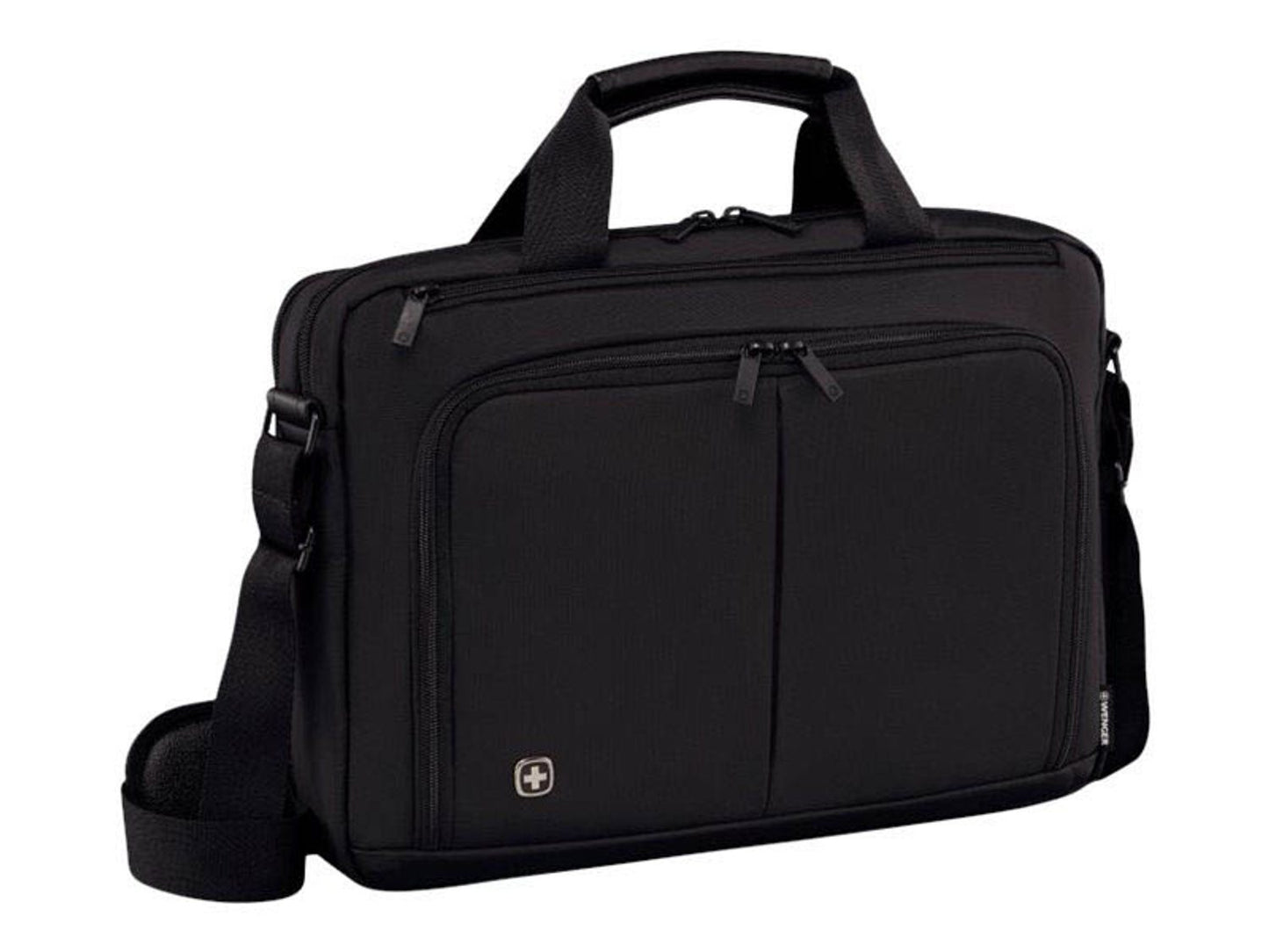 WENGER Laptoptasche Source Kunstfaser schwarz