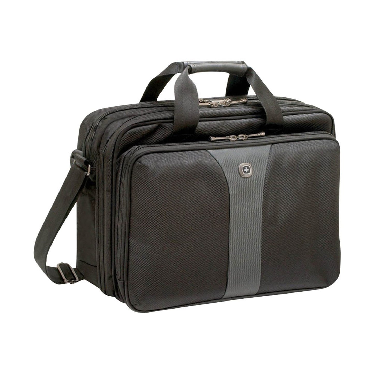 WENGER Laptoptasche Legacy Kunstfaser schwarz/grau bis 40,6 cm (16 Zoll) | 600648