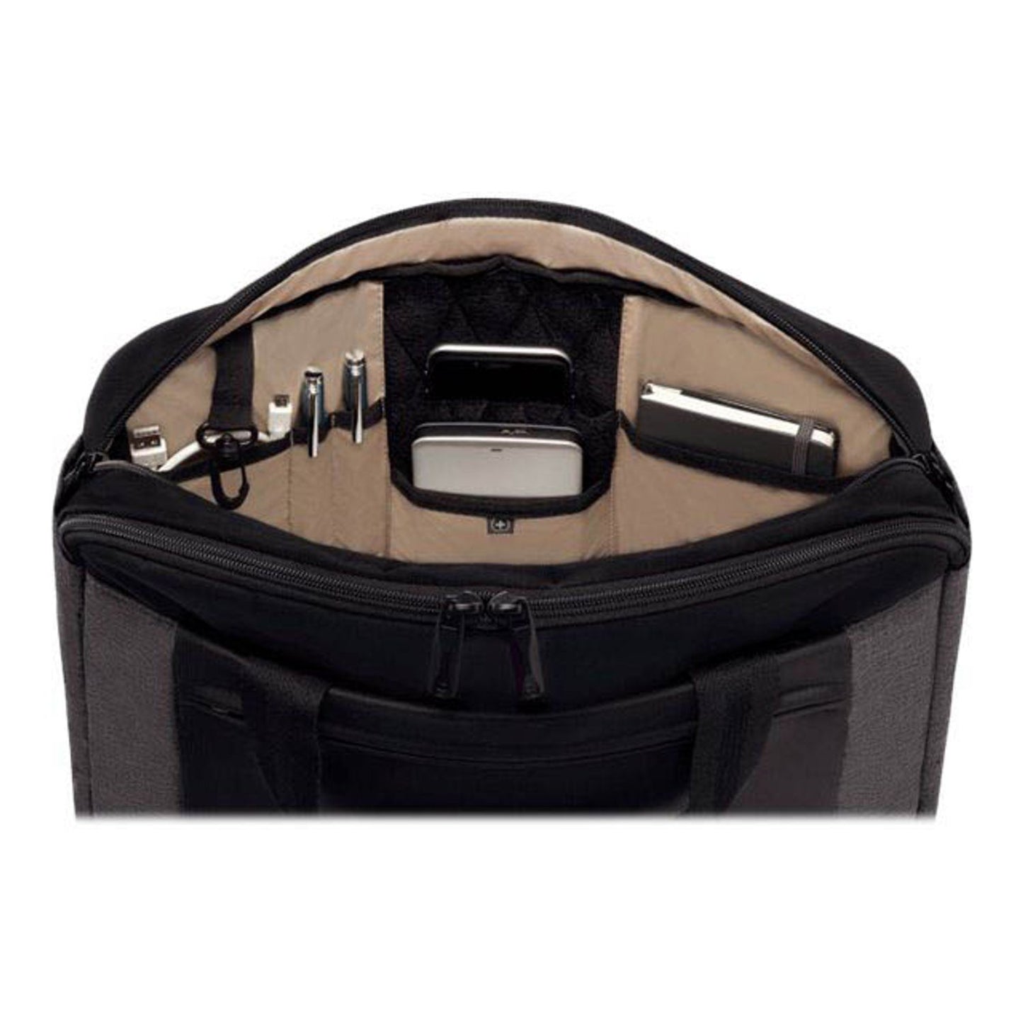 WENGER Laptoptasche Underground Kunstfaser schwarz/grau bis 40,6 cm (16 Zoll) | 601057