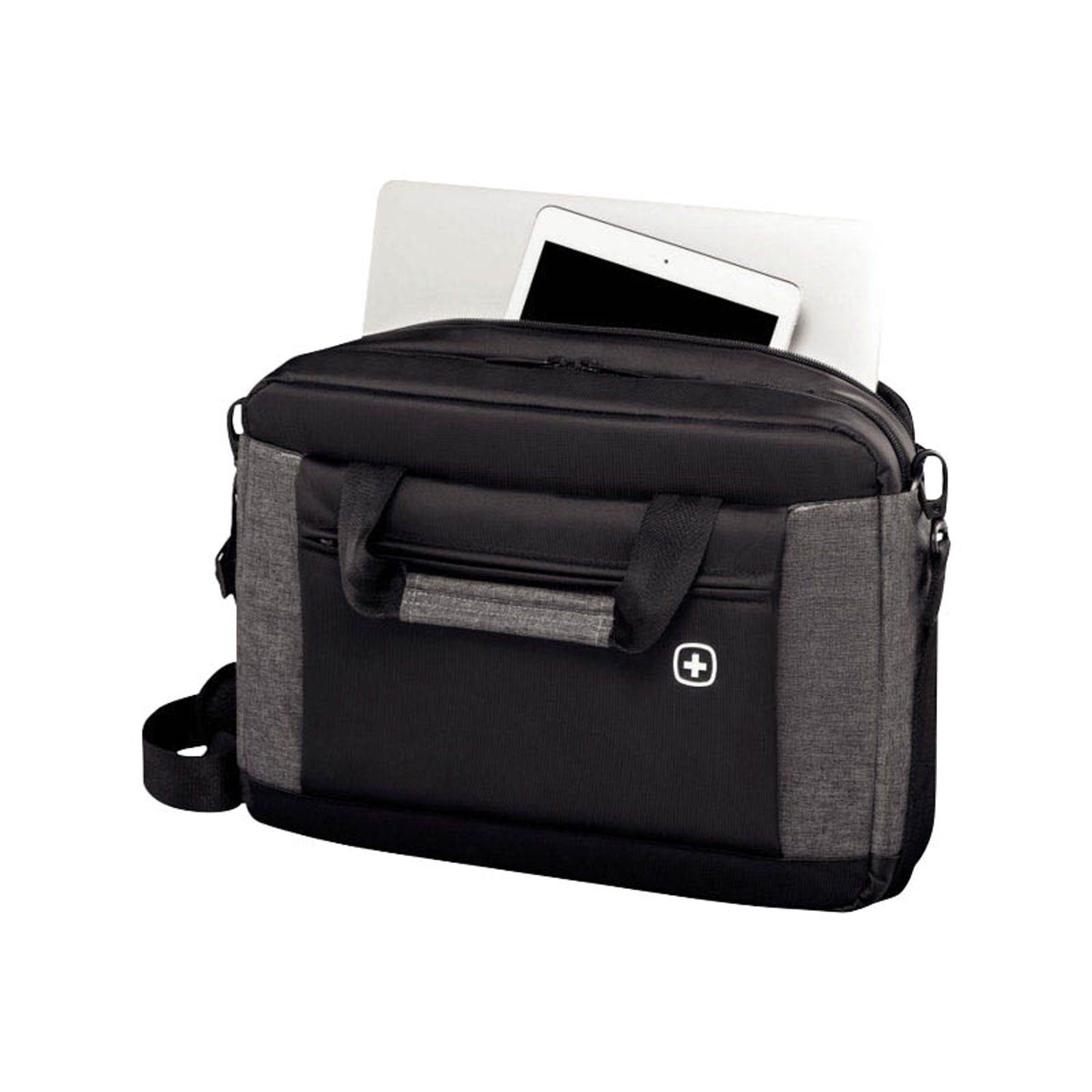 WENGER Laptoptasche Underground Kunstfaser schwarz/grau bis 40,6 cm (16 Zoll) | 601057