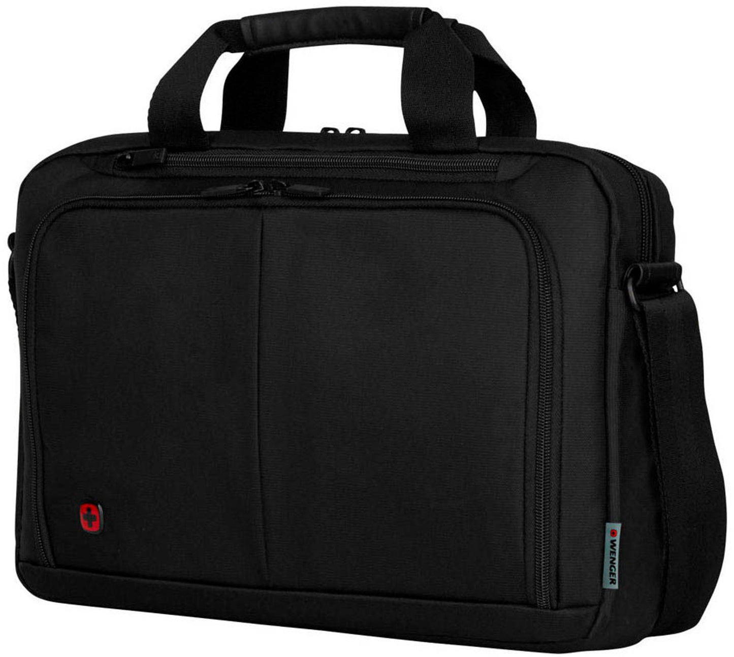 WENGER Laptoptasche Source Kunstfaser schwarz