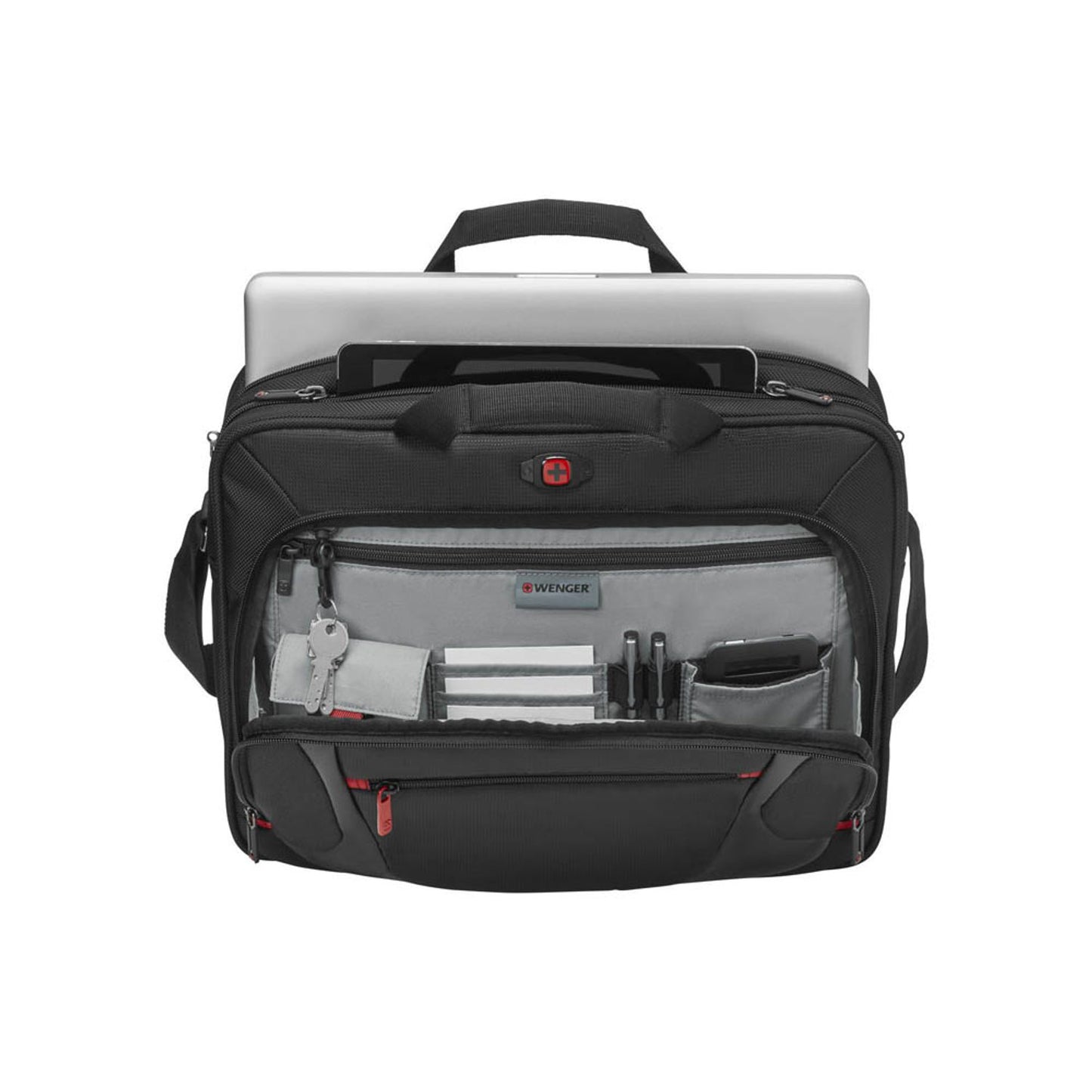 WENGER Laptoptasche Sensor Kunstfaser schwarz bis 39,6 cm (15,6 Zoll) | 600643