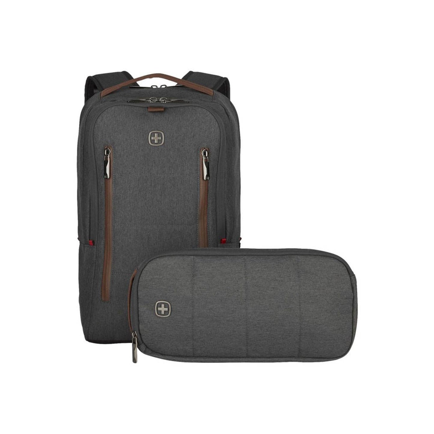 WENGER Laptop-Rucksack CityUpgrade Kunstfaser grau 15,0 l bis 40,6 cm (16 Zoll) | 606489