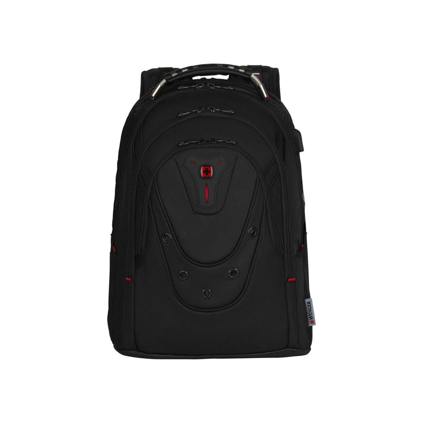 WENGER Laptop-Rucksack Ibex Ballistic Deluxe Kunstfaser schwarz 26,0 l bis 40,6 cm (16 Zoll) | 606493