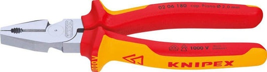 KNIPEX Kombizange VDE Kraft verchromt