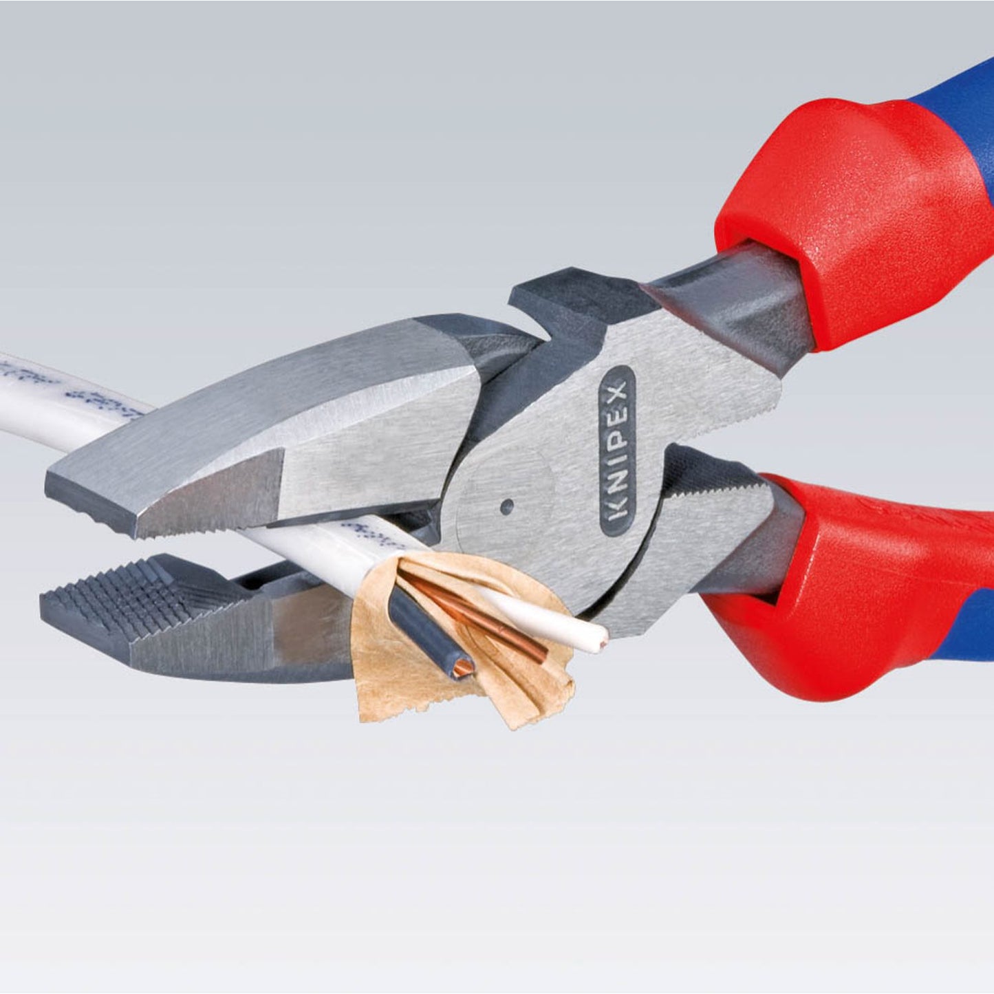 KNIPEX Kombizange "Lineman's Pliers" Kraft poliert 24,0 cm | 09 02 240