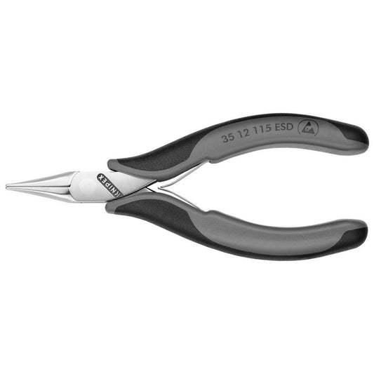 KNIPEX Flachrundzange ESD 11,5 cm | 35 12 115 ESD