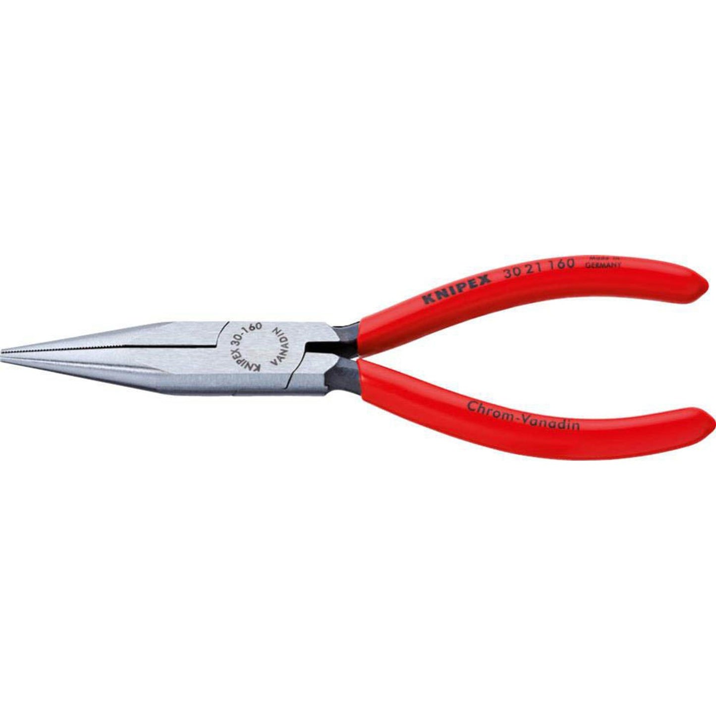 KNIPEX Flachrundzange Langbeck poliert 16,0 cm | 30 21 160