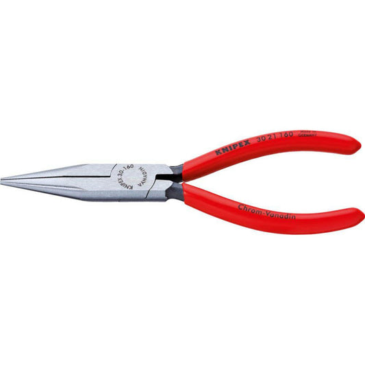 KNIPEX Flachrundzange Langbeck poliert 16,0 cm | 30 21 160