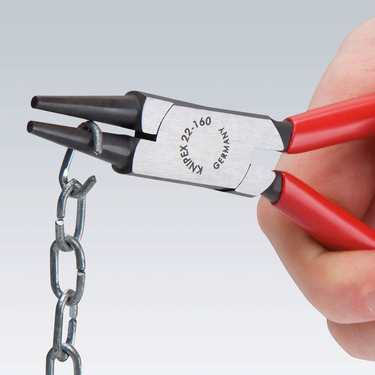 KNIPEX Rundzange poliert 16,0 cm | 22 02 160