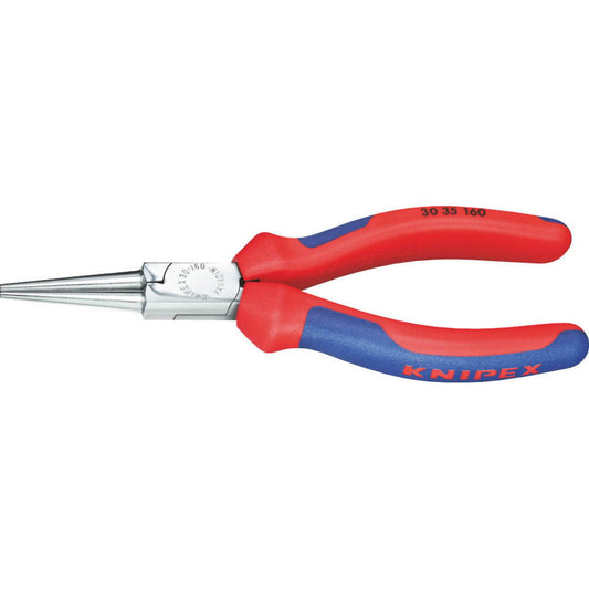 KNIPEX Rundzange Langbeck verchromt 16,0 cm | 30 35 160
