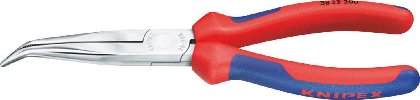 KNIPEX Flachrundzange verchromt, 20,0 cm