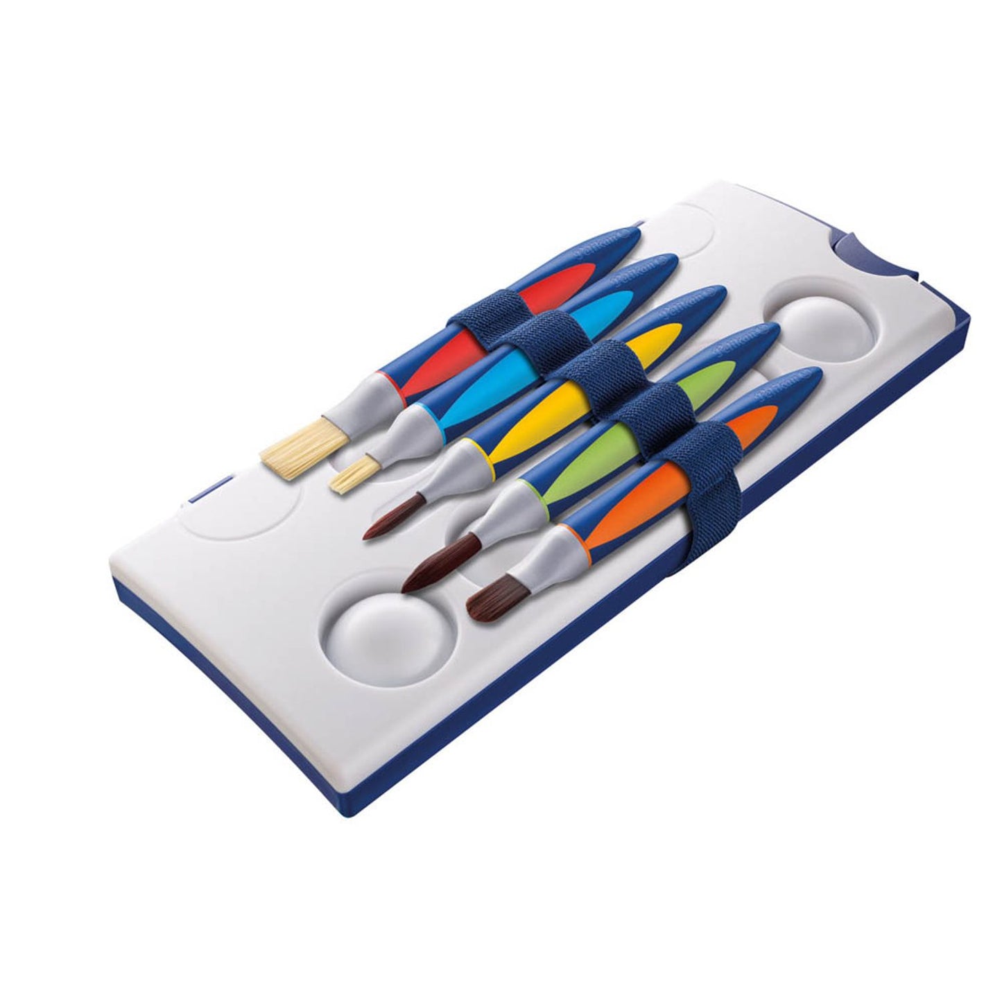 Pelikan griffix Pinsel-Set Größe 6, 10, 12, 6-teilig | 100401604 | 1 Pack = 5 St.