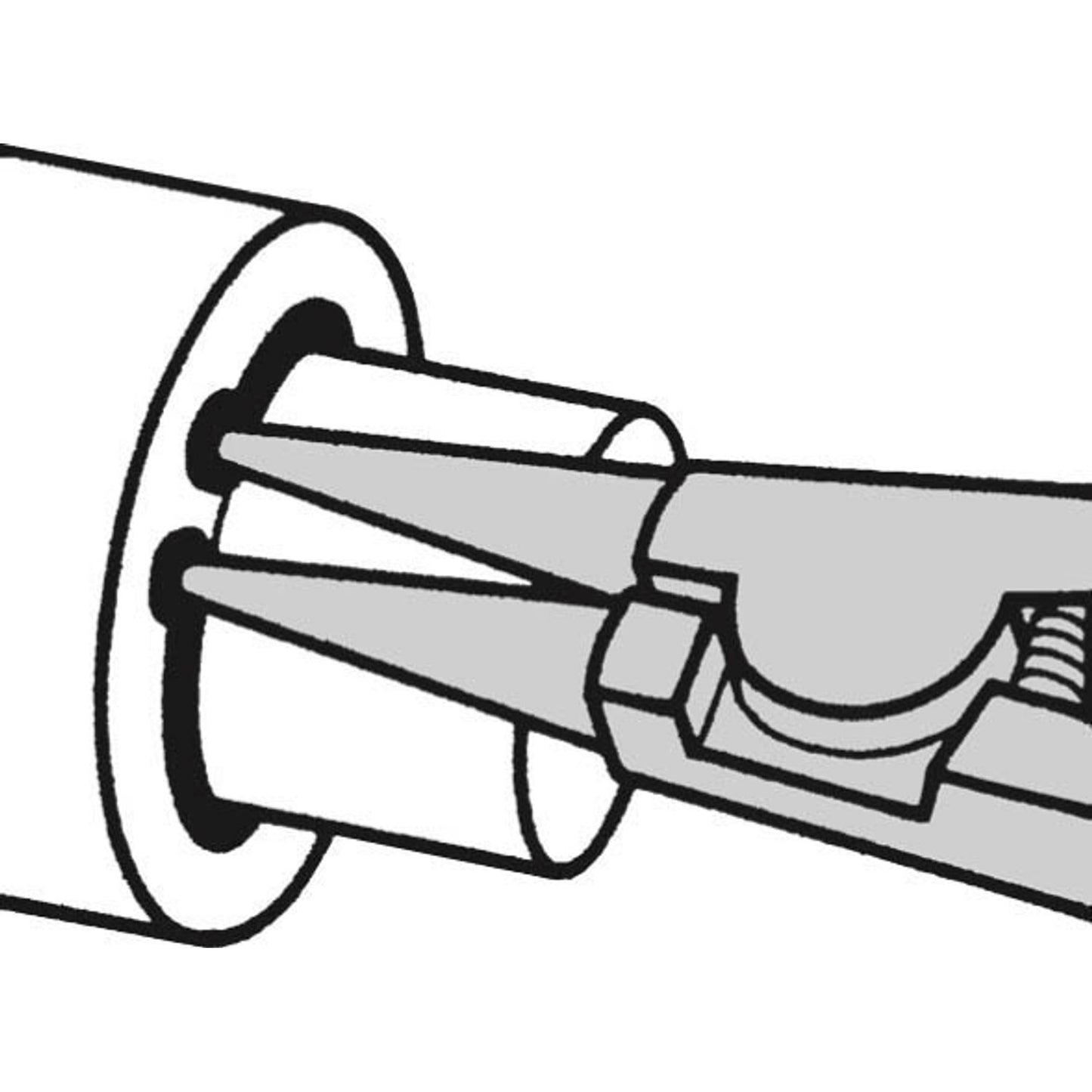KNIPEX Sicherungsringzangen-Set Präzisions 8-teilig | 00 21 25