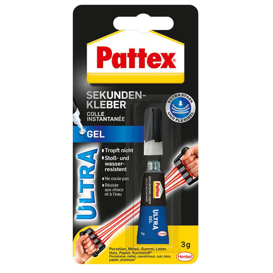 Pattex Ultra Gel Sekundenkleber 3,0 g | 9H PSG2C