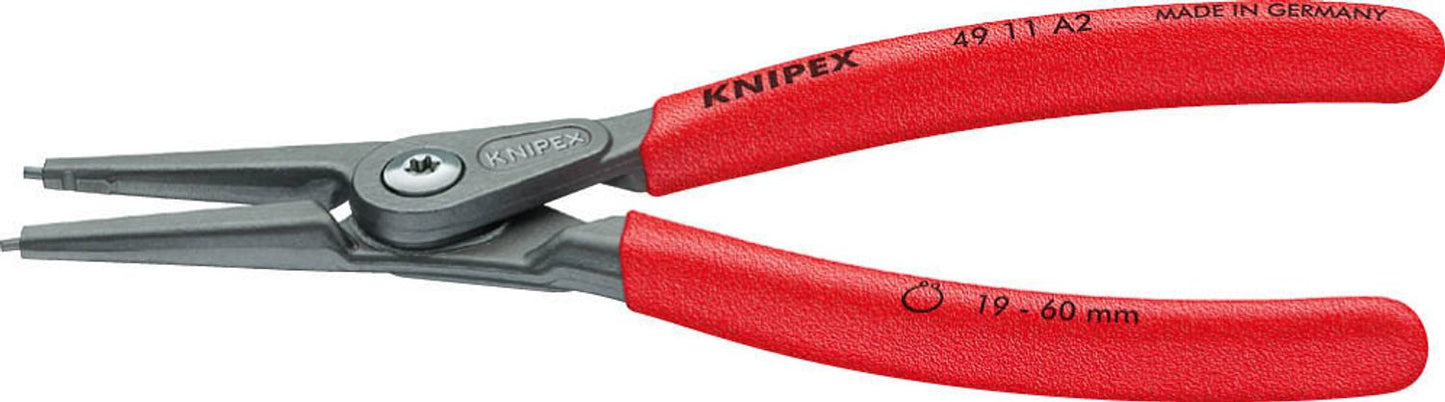 KNIPEX Sicherungsringzange Außen atramentiert