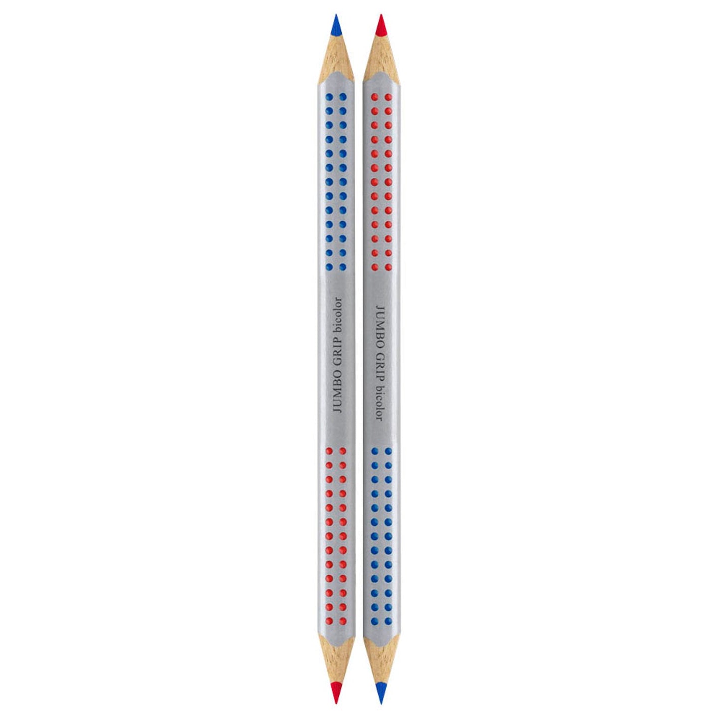 FABER-CASTELL Jumbo Grip Silbenstifte mehrfarbig | 201734 | 1 Pack = 2 St.