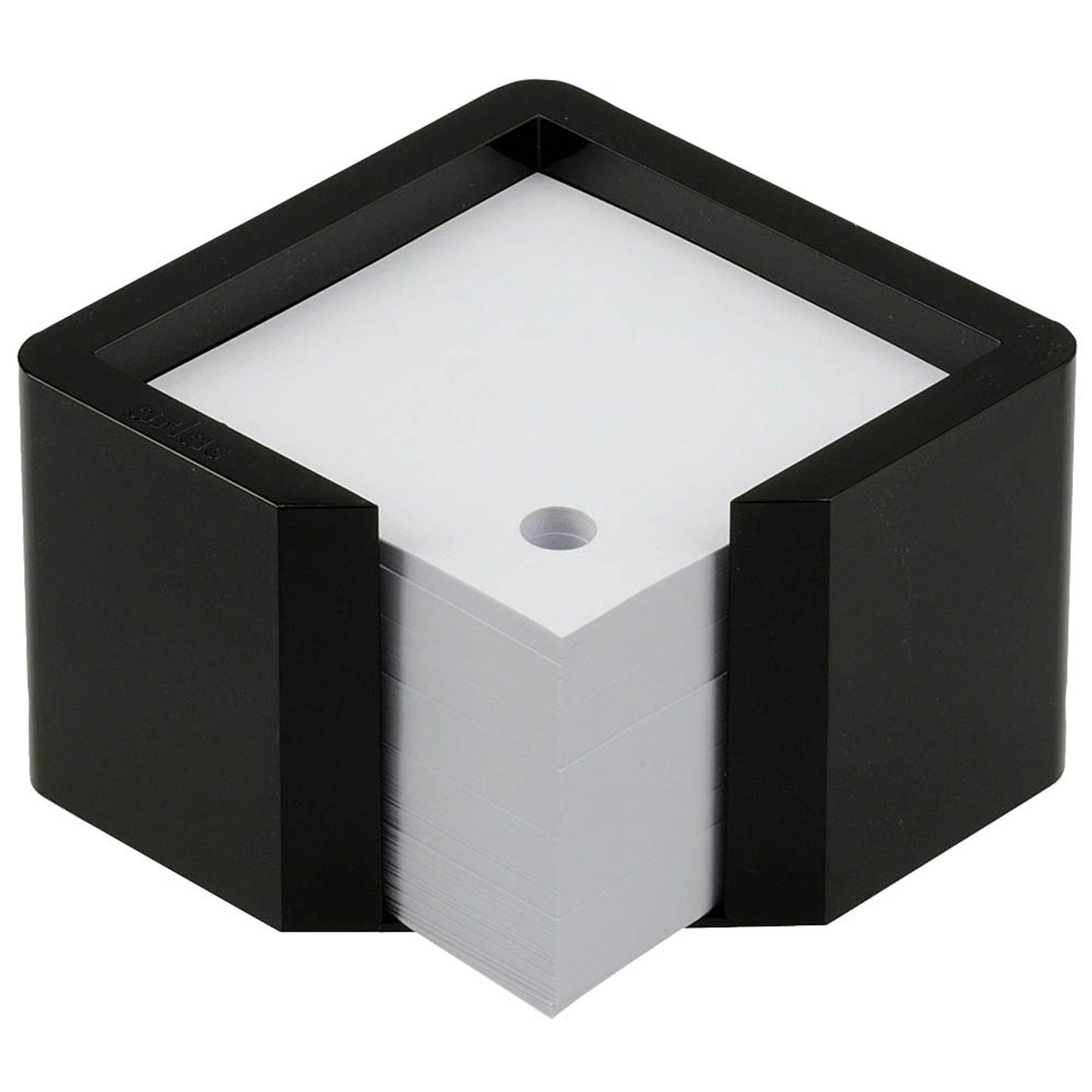 arlac® Zettelbox memorion schwarz inkl. 600 lose Notizzettel weiß | 25701