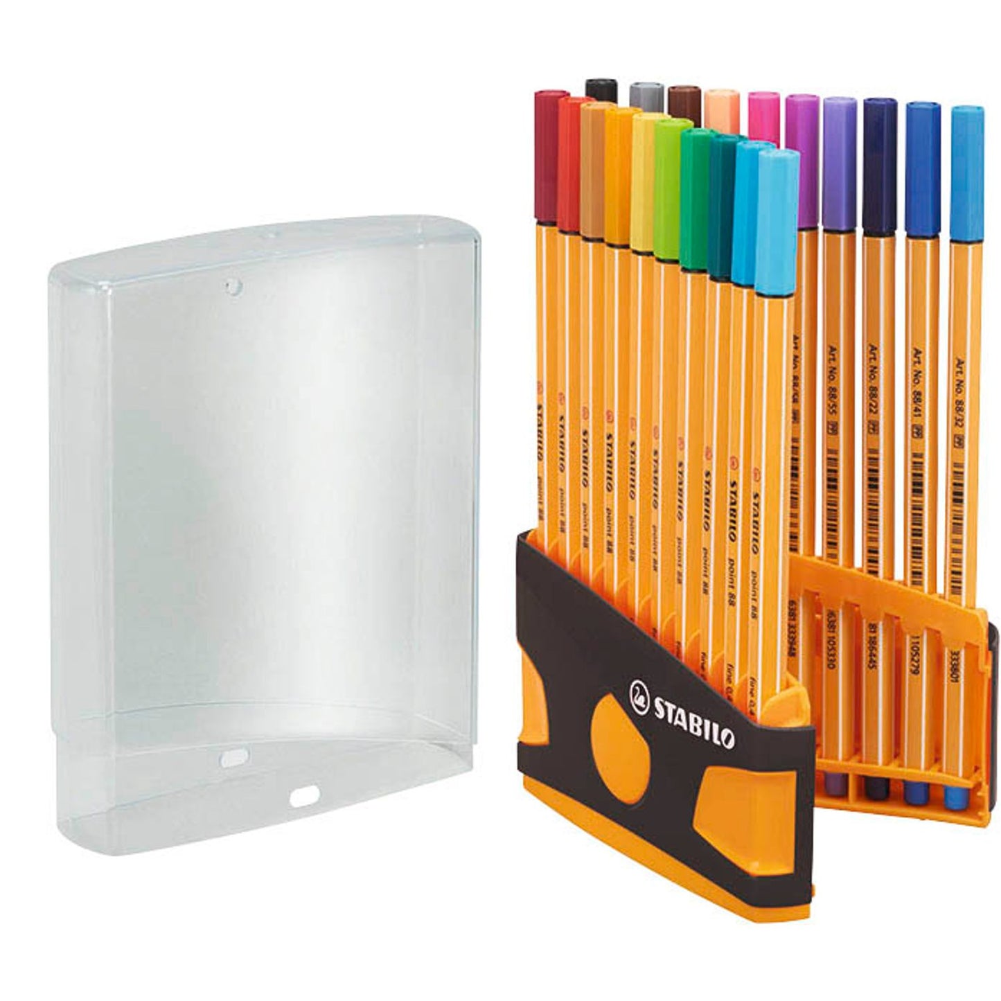 STABILO point 88 Fineliner farbsortiert 0,4 mm | 8820-03-05 | 1 Pack = 20 St.