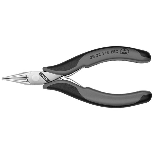 KNIPEX Flachrundzange ESD 15,0 cm | 35 32 115 ESD