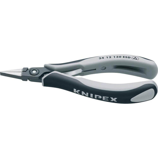 KNIPEX Flachzange ESD brüniert 13,5 cm | 34 12 130 ESD