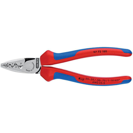 KNIPEX Abisolierzange poliert 18,0 cm | 97 72 180