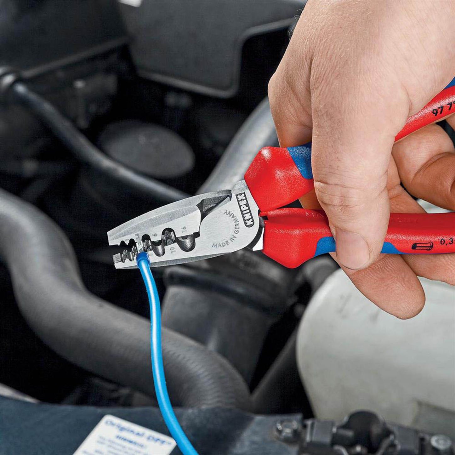 KNIPEX Abisolierzange poliert 18,0 cm | 97 72 180