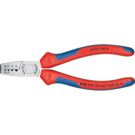 KNIPEX Abisolierzange poliert 14,5 cm | 97 62 145 A