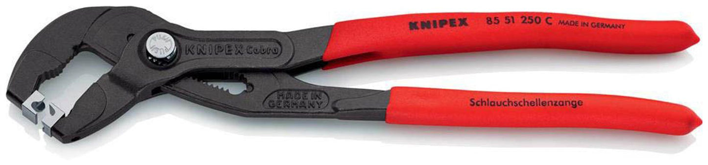 KNIPEX Schlauchschellenzange atramentiert