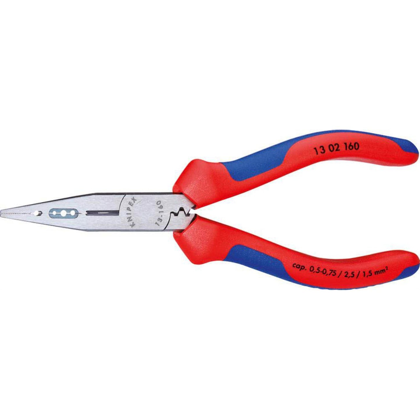 KNIPEX Verdrahtungszange poliert 16,0 cm | 13 02 160
