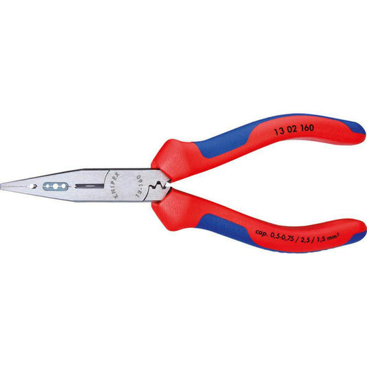 KNIPEX Verdrahtungszange poliert 16,0 cm | 13 02 160