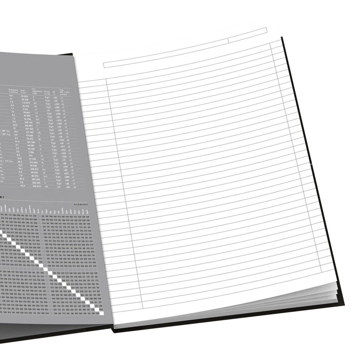 OXFORD Notizbuch Office Essentials DIN A5 liniert, schwarz Hardcover 192 Seiten | 100100745