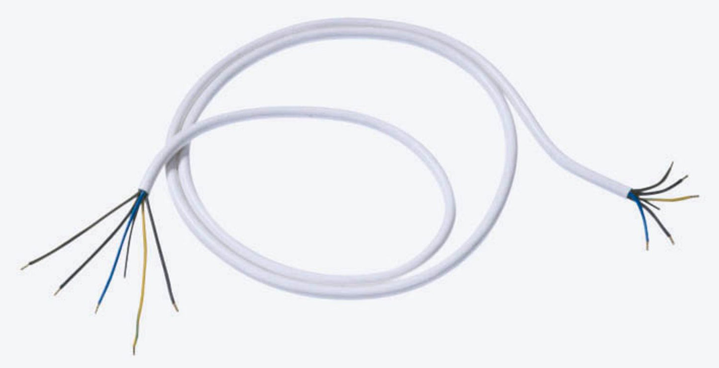 BACHMANN Aderendhülsen Kabel Herdanschlussleitung, weiß, 1 St.