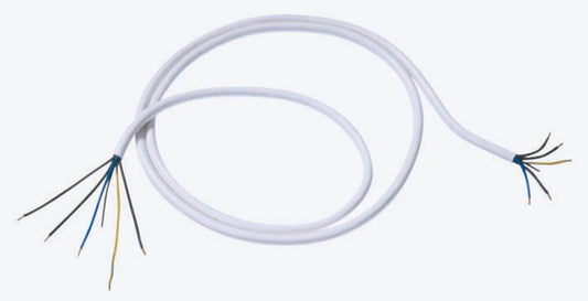 BACHMANN Aderendhülsen Kabel Herdanschlussleitung, weiß, 1 St.