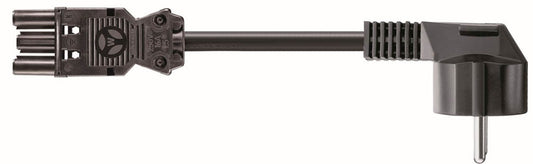 BACHMANN GST18 Netzkabel schwarz, 1 St.