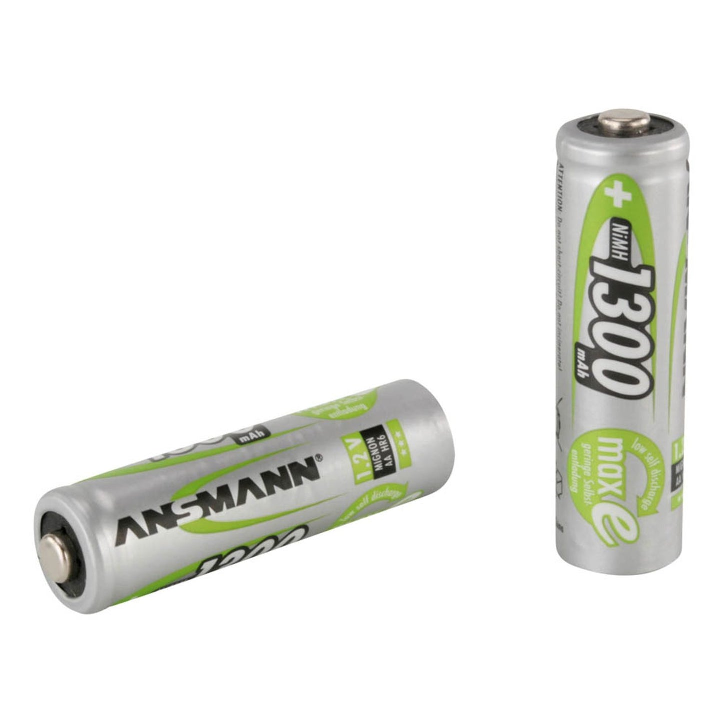 ANSMANN Akkus maxE Mignon AA 1.300 mAh | 5030792 | 1 Pack = 4 St.
