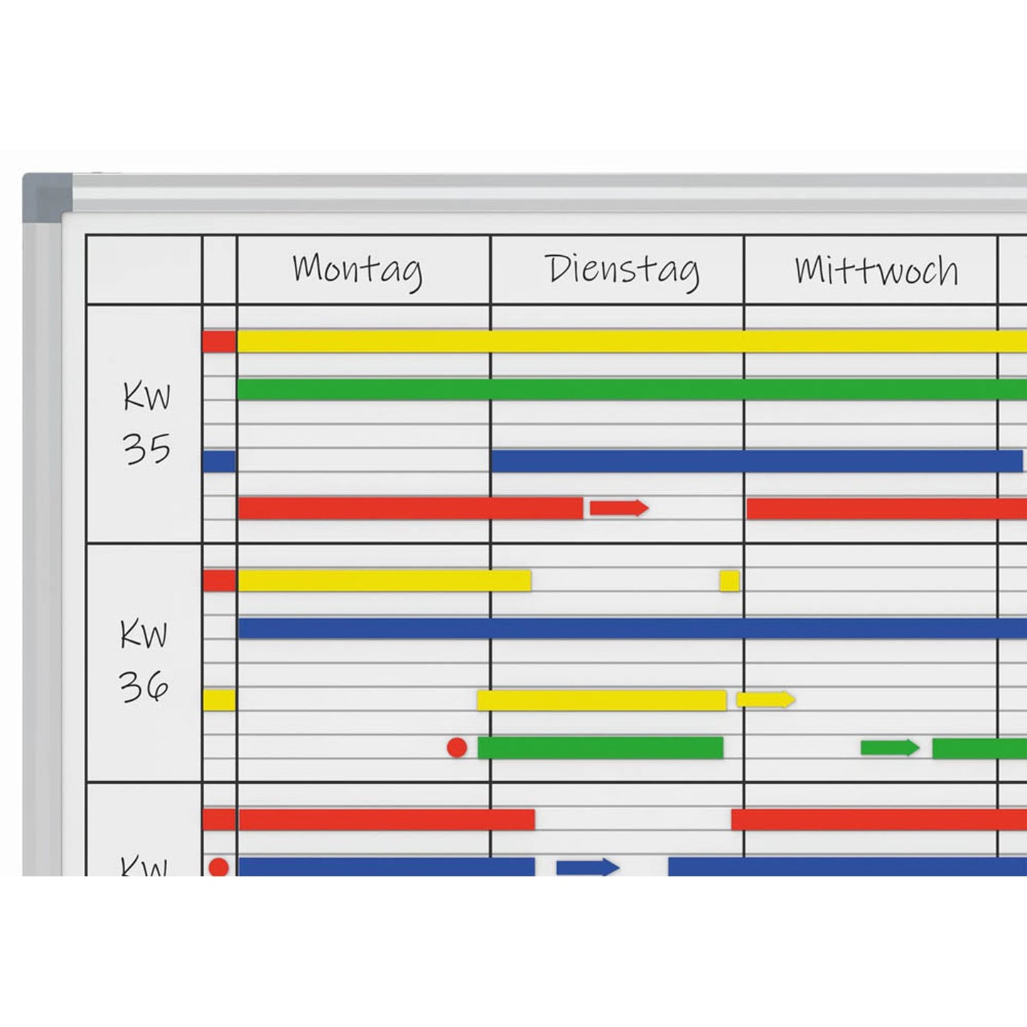 MAUL office Wochenplaner, blanko 90,0 x 60,0 cm | 6466284