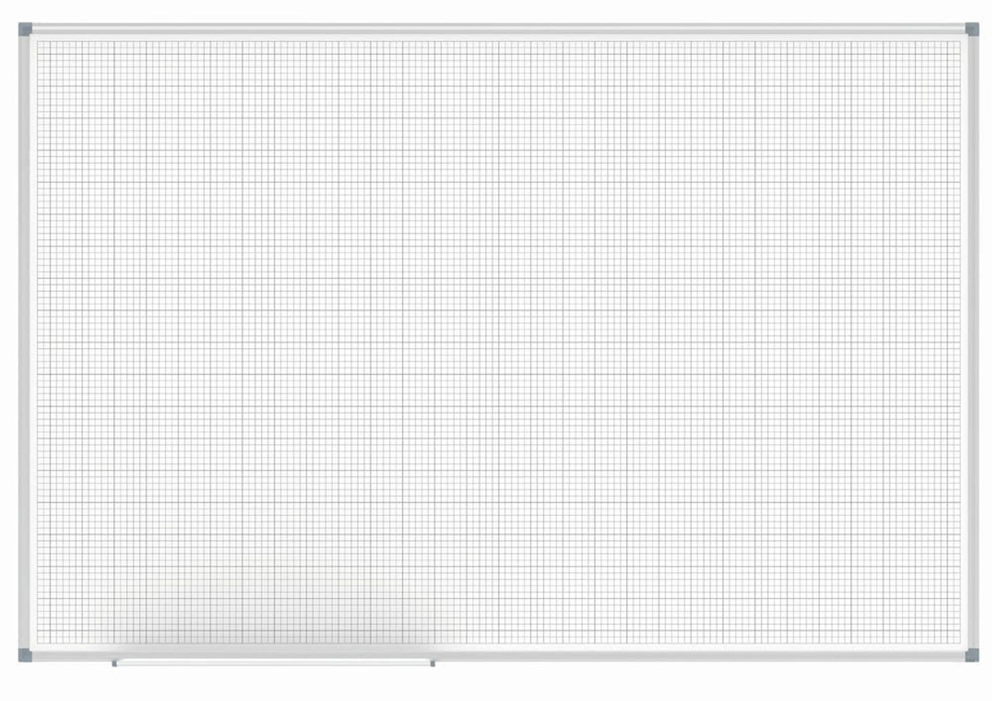 MAUL Whiteboard MAULstandard weiß mit 1,0 x 1,0 cm Raster