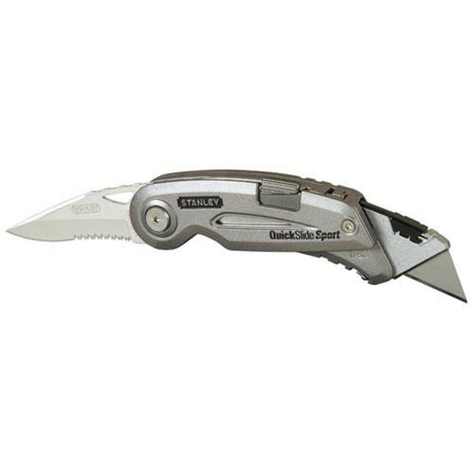 STANLEY Sportmesser Quickslide Cuttermesser schwarz 19 mm | 0-10-813