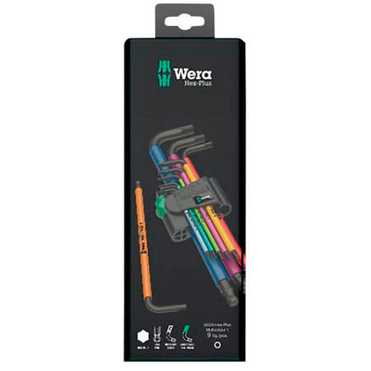 Wera Sechskantschlüssel-Satz BlackLaser 0 9-teilig | 5073593001
