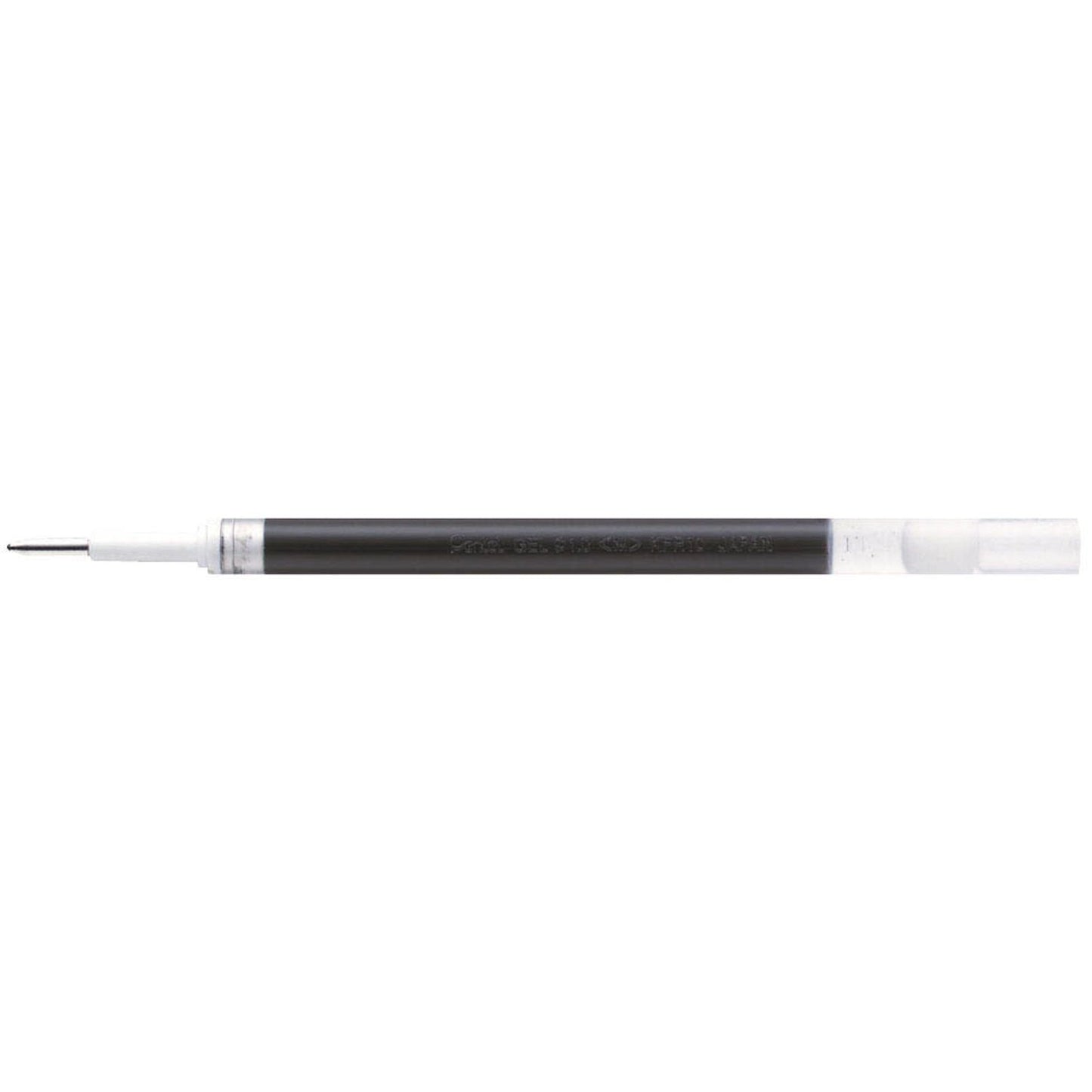 Pentel KFR10-A Gelschreiberminen schwarz 0,5 mm | KFR10AO | 1 Pack = 12 St.