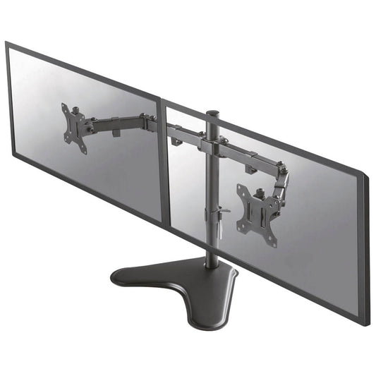 Neomounts Monitor-Halterung schwarz für 2 Monitore, Tischständer | FPMA-D550DDBLACK