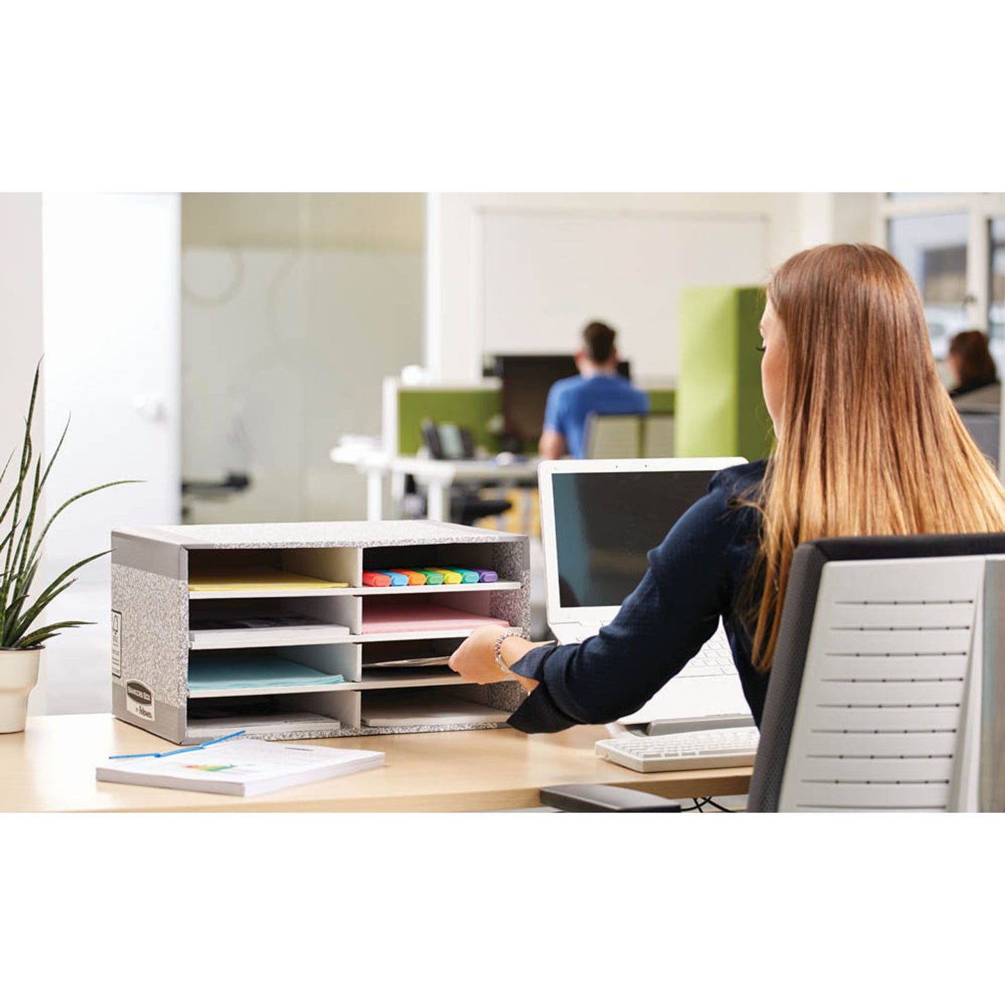 Fellowes Sortierstation grau mit 8 Fächer | 08750EU