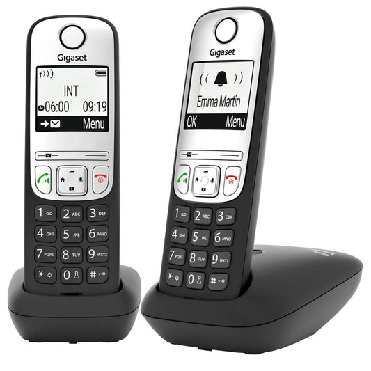 Gigaset A690 Duo Schnurloses Telefon-Set schwarz | L36852-H2810-B101