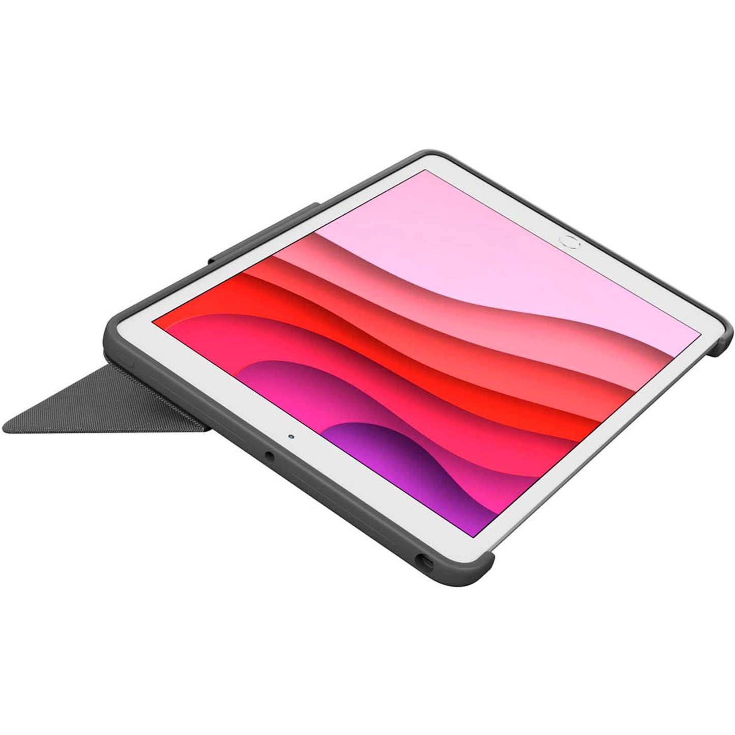 Logitech COMBO TOUCH Tablet-Tastatur schwarz geeignet für Apple iPad 7. Gen (2019), Apple iPad 8. Gen (2020), Apple iPad 9. Gen (2021) | 920-009624