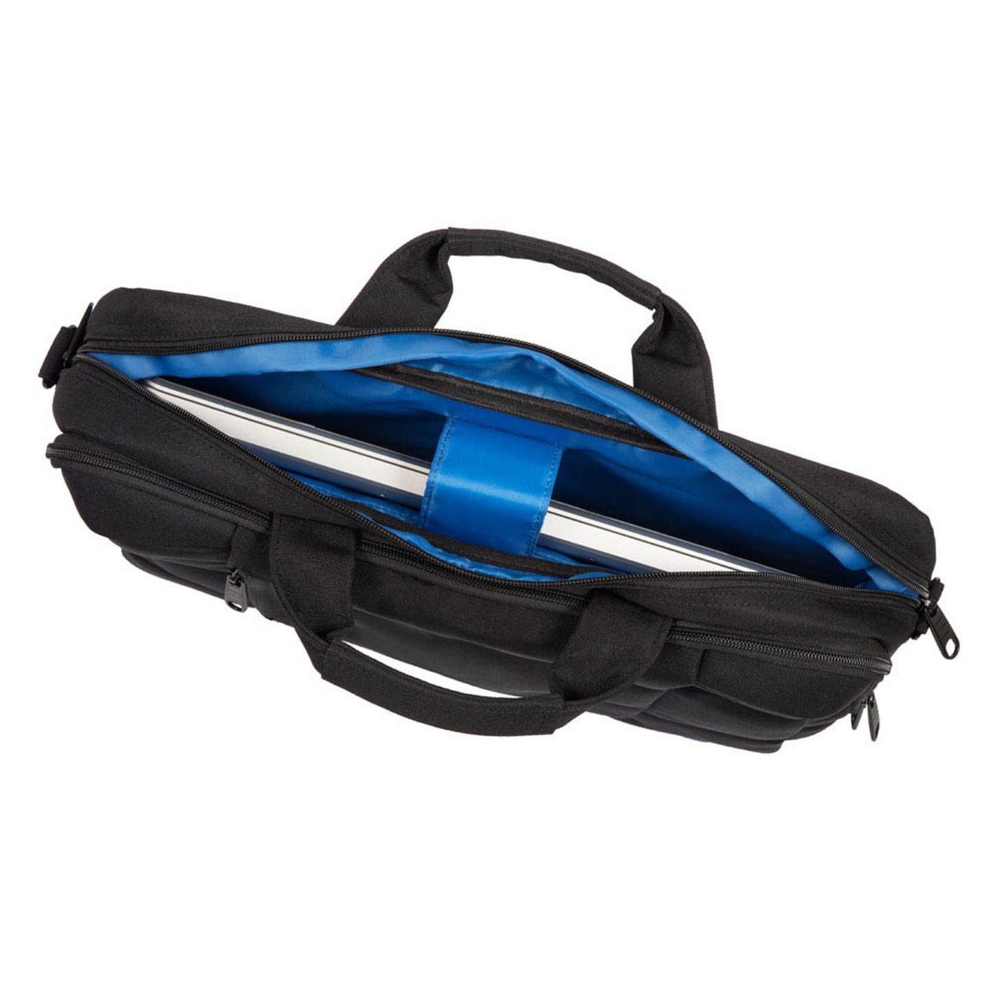 STOP® OCEAN PLASTIC Laptoptasche RPET Kunstfaser schwarz bis 43,2 cm (17 Zoll) | 46202