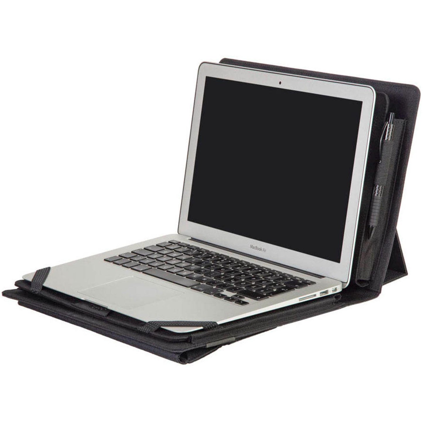 Alassio Laptoptasche Mobile Office FIORI Kunstfaser anthrazit bis 33,8 cm (13,3 Zoll) | 30130