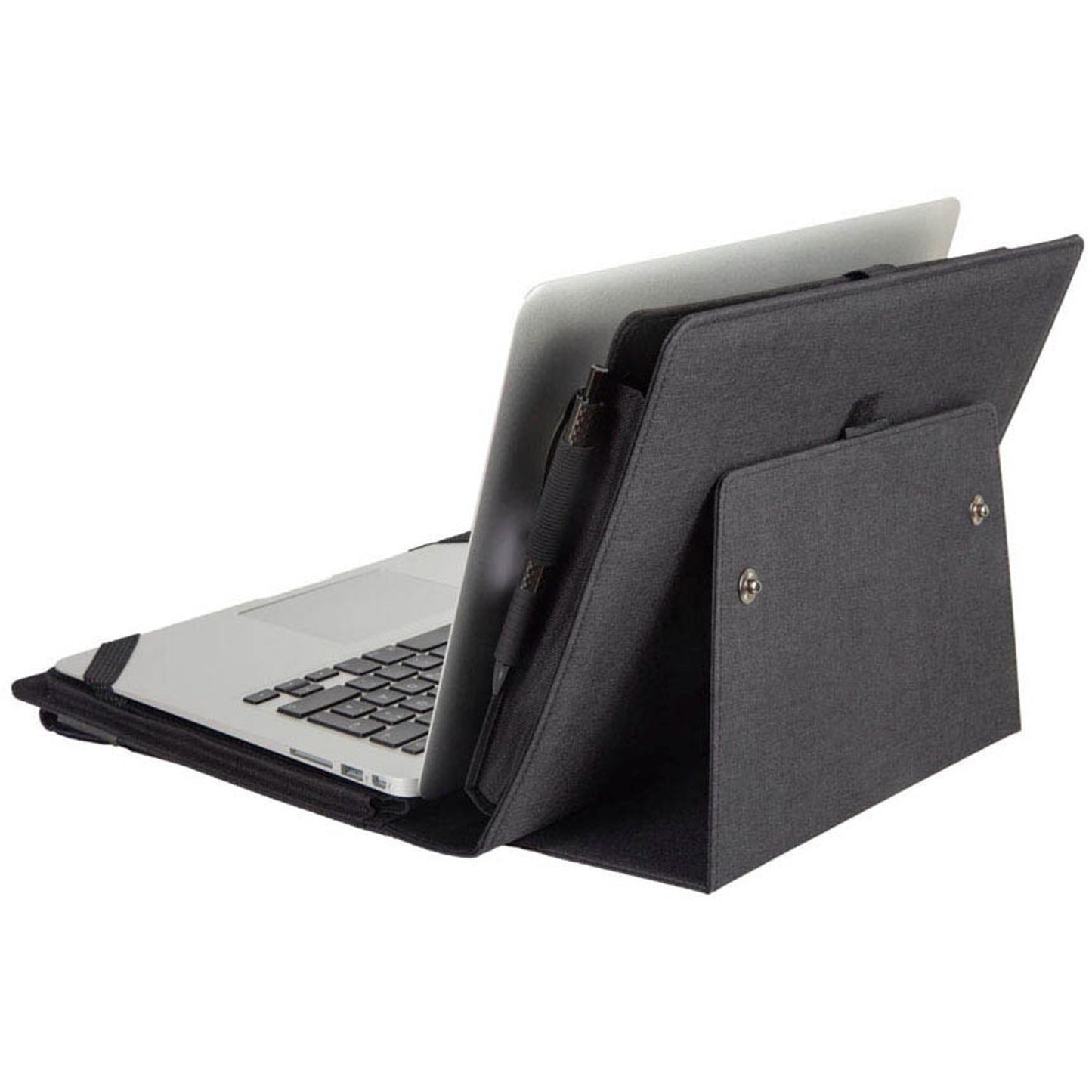 Alassio Laptoptasche Mobile Office FIORI Kunstfaser anthrazit bis 33,8 cm (13,3 Zoll) | 30130