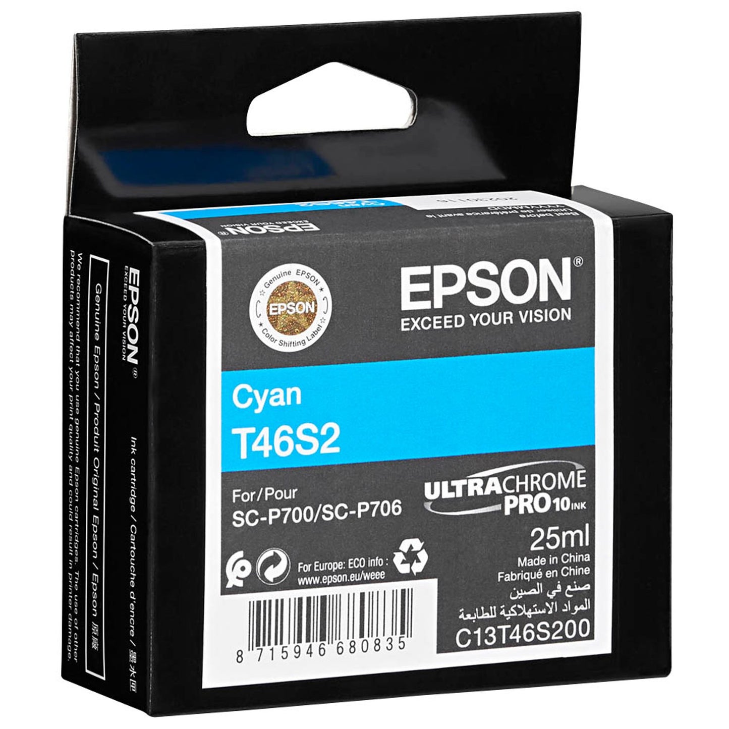 EPSON T46S2 cyan Druckerpatrone | C13T46S200