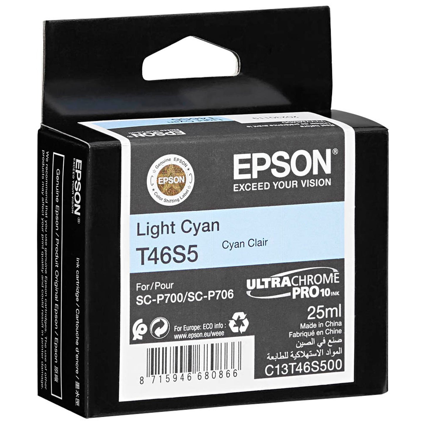 EPSON T46S5 light cyan Druckerpatrone | C13T46S500